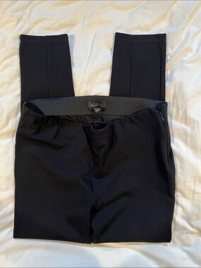 NWOT Ann Taylor Black Leggings 12
